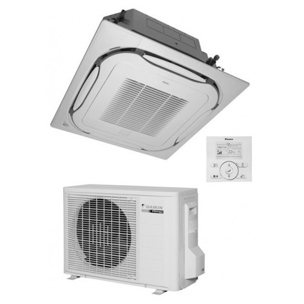 Фото кондиционера Daikin Кассетный кондиционер FCQG60F/RXS60L