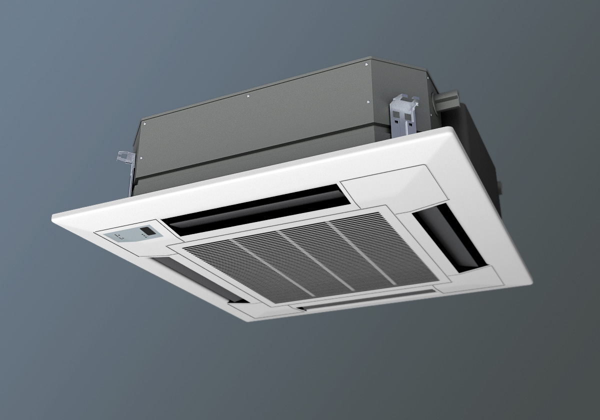 Фото кондиционера Electrolux Кассетный кондиционер EACC-24H U/N3 Unitary Pro (внутренний блок)