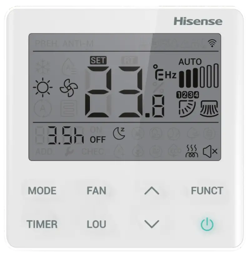 Канальный кондиционер Hisense AUD-48UX4REH8/AUW-48U6RN8 — купить в Миксклимат