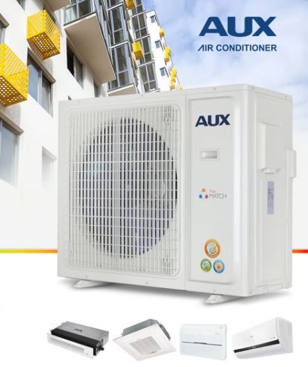 Фото кондиционера AUX Комплект AUX AM2-H14/4DR1 / AMWM-H07/4R1*2 шт (Free Match Inverter)