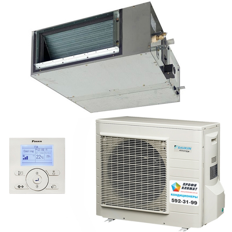 Фото кондиционера Daikin Канальный блок Внутренний блок Daikin FBQ60C8 (60 м²)