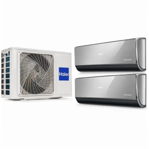 Мульти-сплит система Haier Комплект Haier Мульти-сплит система на 2 комнаты 2U40S2SM2FA/AS09NS6ERA-B*2шт — купить в Миксклимат