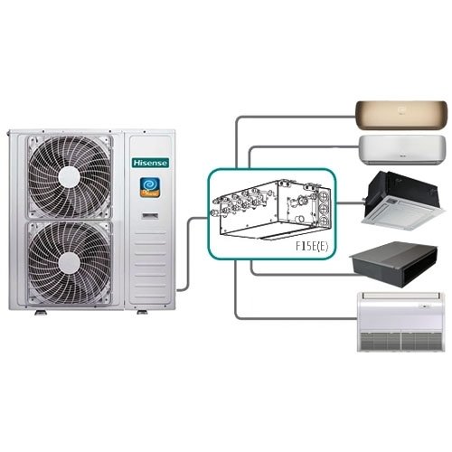 Фото кондиционера Hisense Внешний блок кондиционера Hisense AMW-60U6SP (160м²)