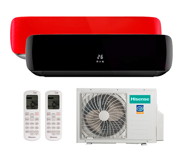 Мульти-сплит система Hisense Комплект Мульти-сплит система Hisense AMW2-18U4SXE / AMS-09UR4SVETG67*2 (серия PREMIUM FM DC INVERTER) — купить в Миксклимат