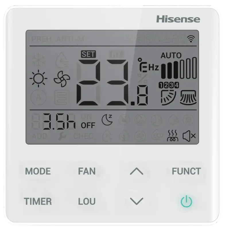 Фото кондиционера Hisense Подпотолочный блок Hisense AVT-24UR4RB8 (70 м²)