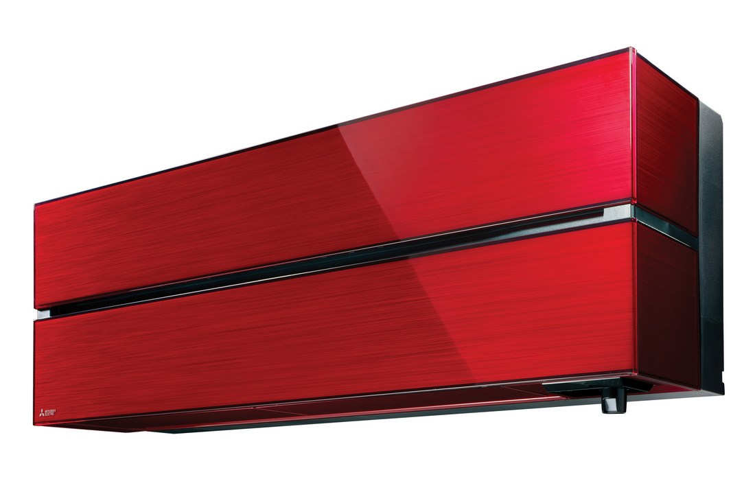 Фото кондиционера Mitsubishi Electric Внутренний блок Mitsubishi Electric MSZ-LN25VG2R (красный) серия Premium Design Inverter