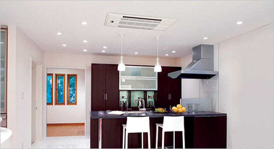 Фото кондиционера Mitsubishi Electric Кассетный блок Внутренний блок Mitsubishi Electric MLZ-KP25VF-ER1 (25 м²)