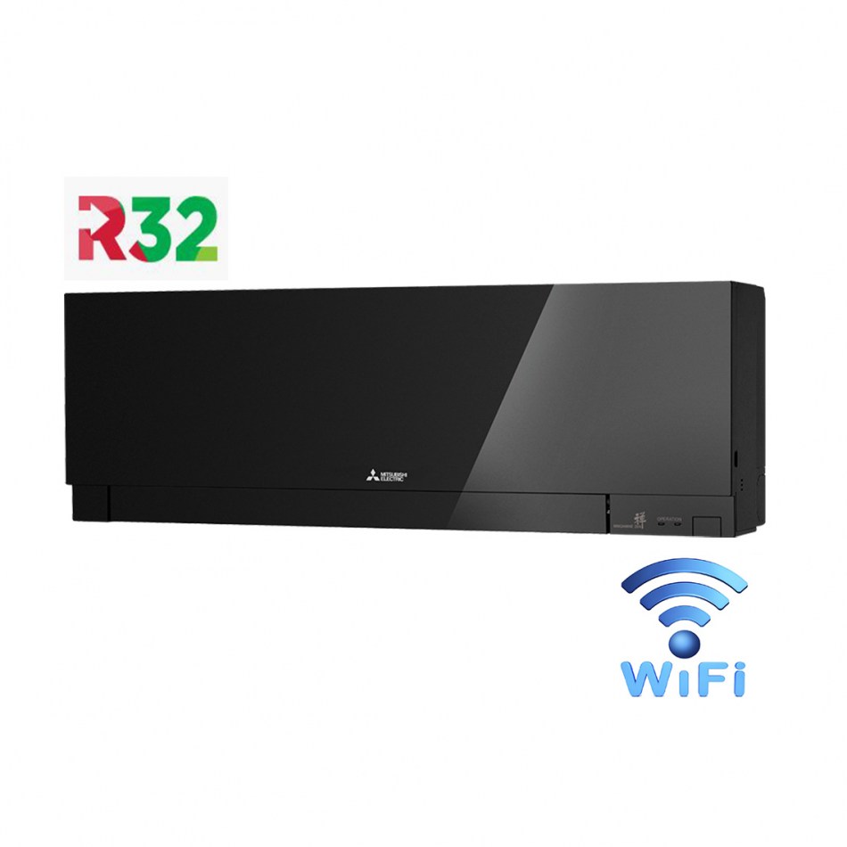 Мульти-сплит система Mitsubishi Electric Настенный блок Mitsubishi Electric MSZ-EF35VGKB-ER1 (R32) серия Design (Black) (35 м²) — купить в Миксклимат