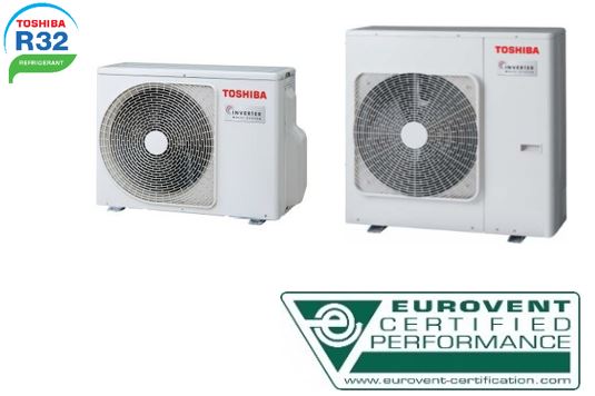 Фото кондиционера Toshiba Комплект TOSHIBA RAS-2M14U2AVG-E2 / RAS-B07J2KVG-E (SEIYA R32) * 2шт.