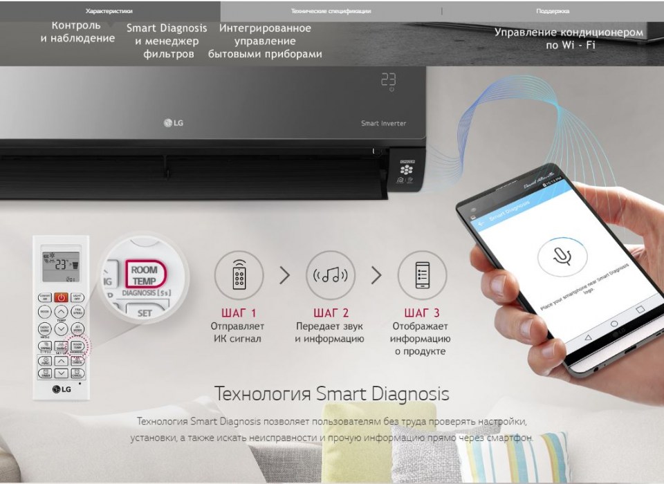 Фото кондиционера LG AC12BQ.NSJ/AC12BQ.UA3