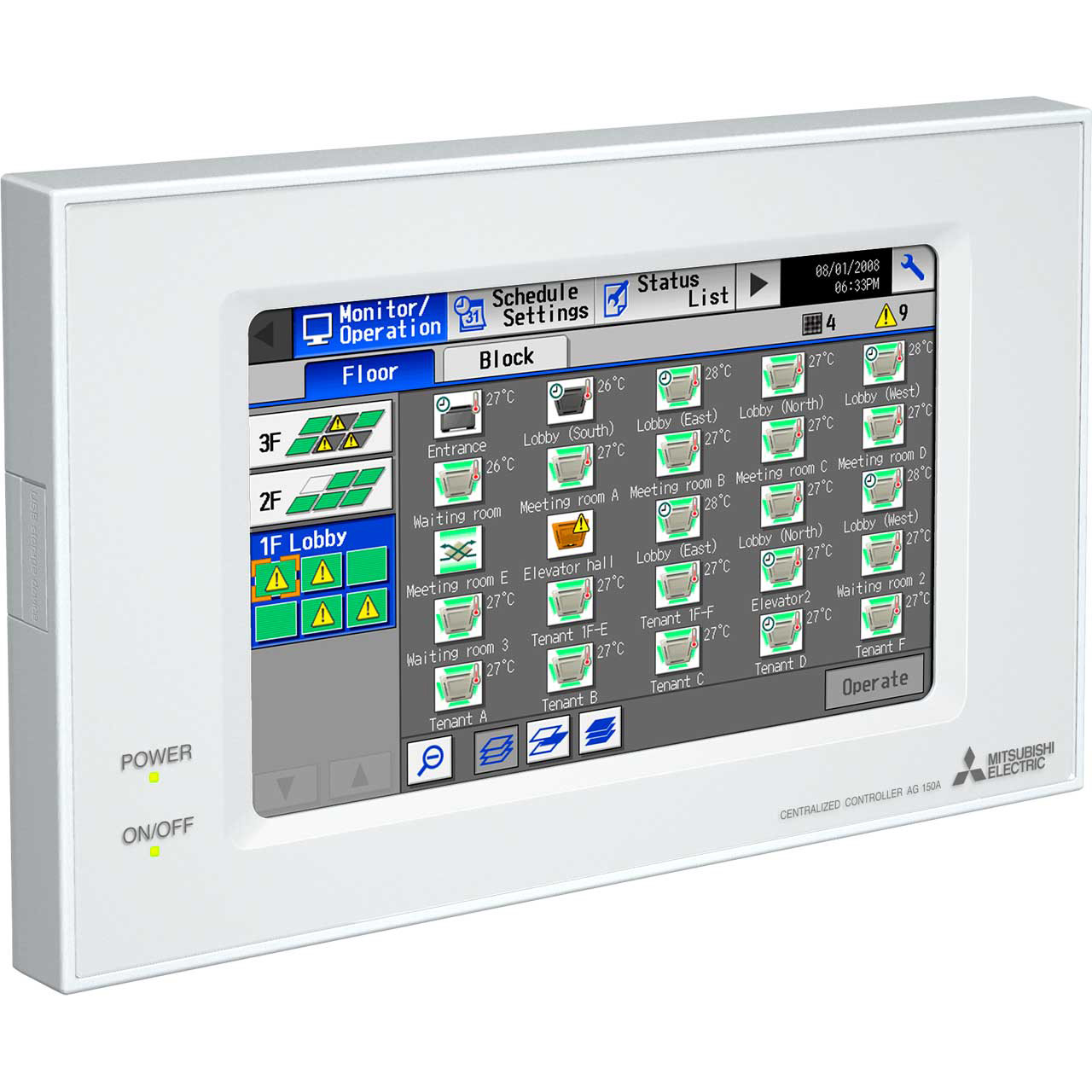 VRV система Mitsubishi Electric AG-150A контроллер — купить в Миксклимат