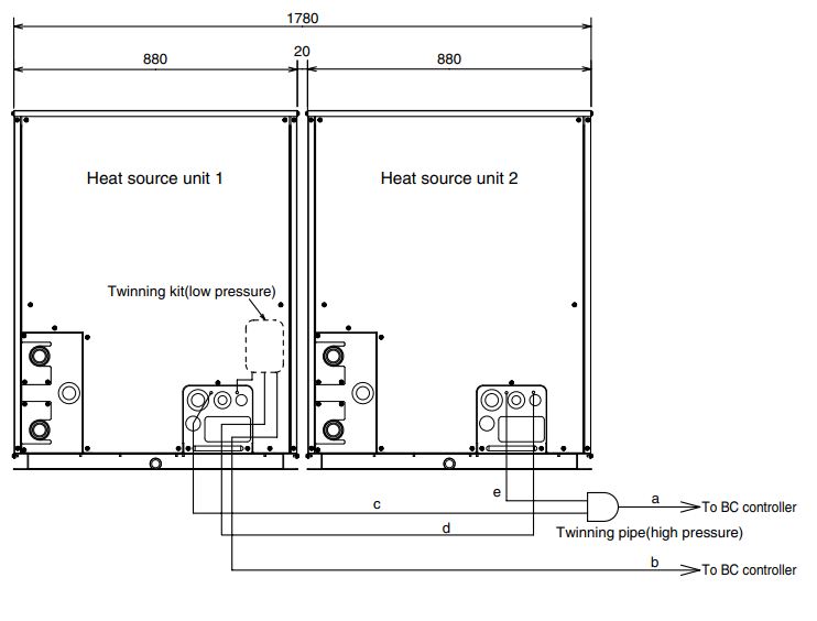 Фото кондиционера Mitsubishi Electric CMY-Q100VBK Разветвитель хладагента Mitsubishi Electric