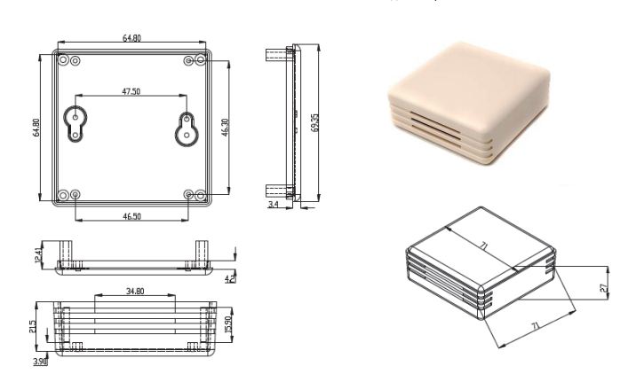 Фото кондиционера Mitsubishi Electric ME-AC-ENO-1 Шлюз для сети беспроводных сетей EnOcean Mitsubishi Electric
