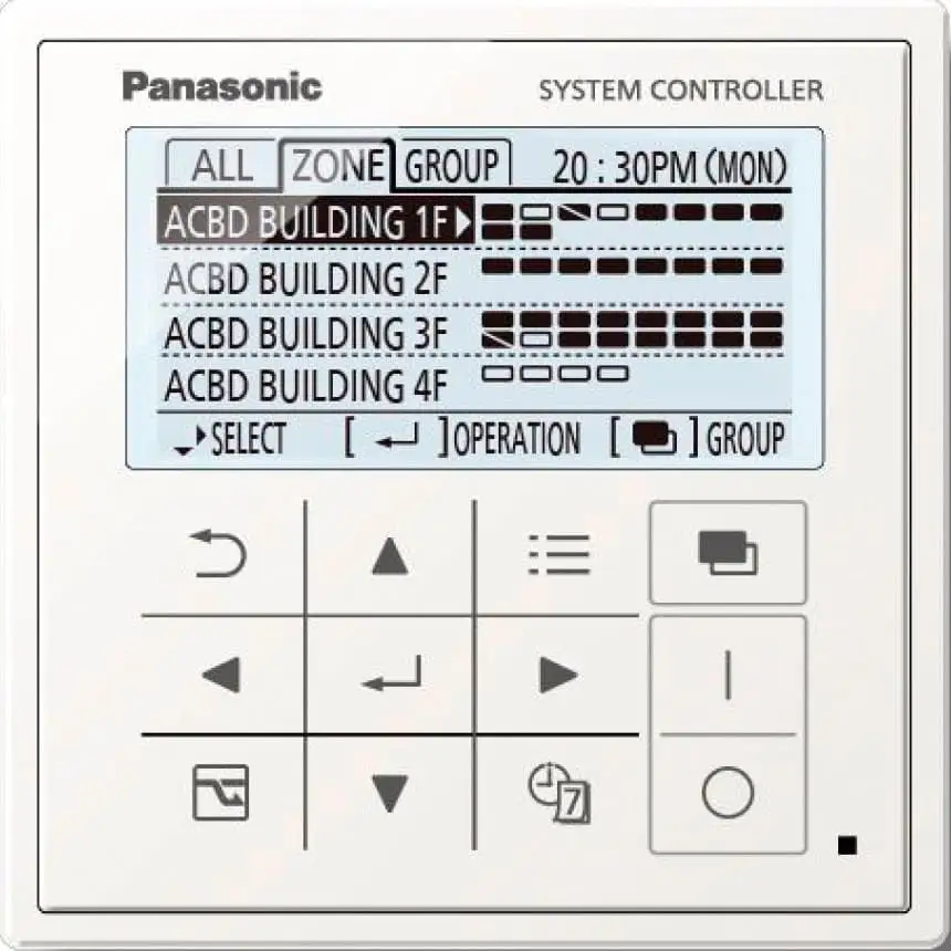 VRV система Panasonic Системный контроллер с таймером-планировщиком Panasonic CZ-64ESMC3 — купить в Миксклимат