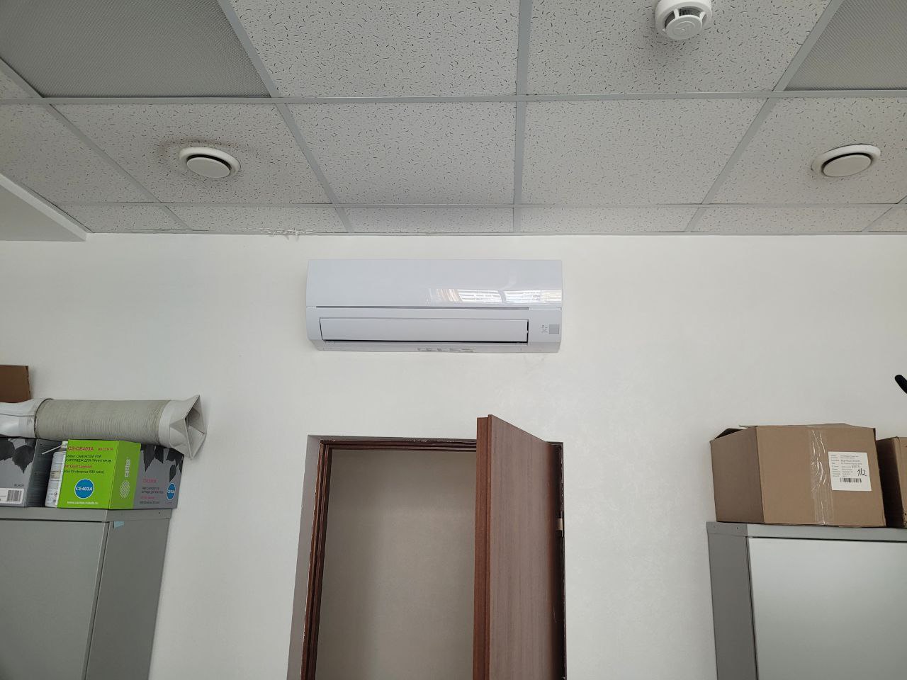 Установка кондиционера